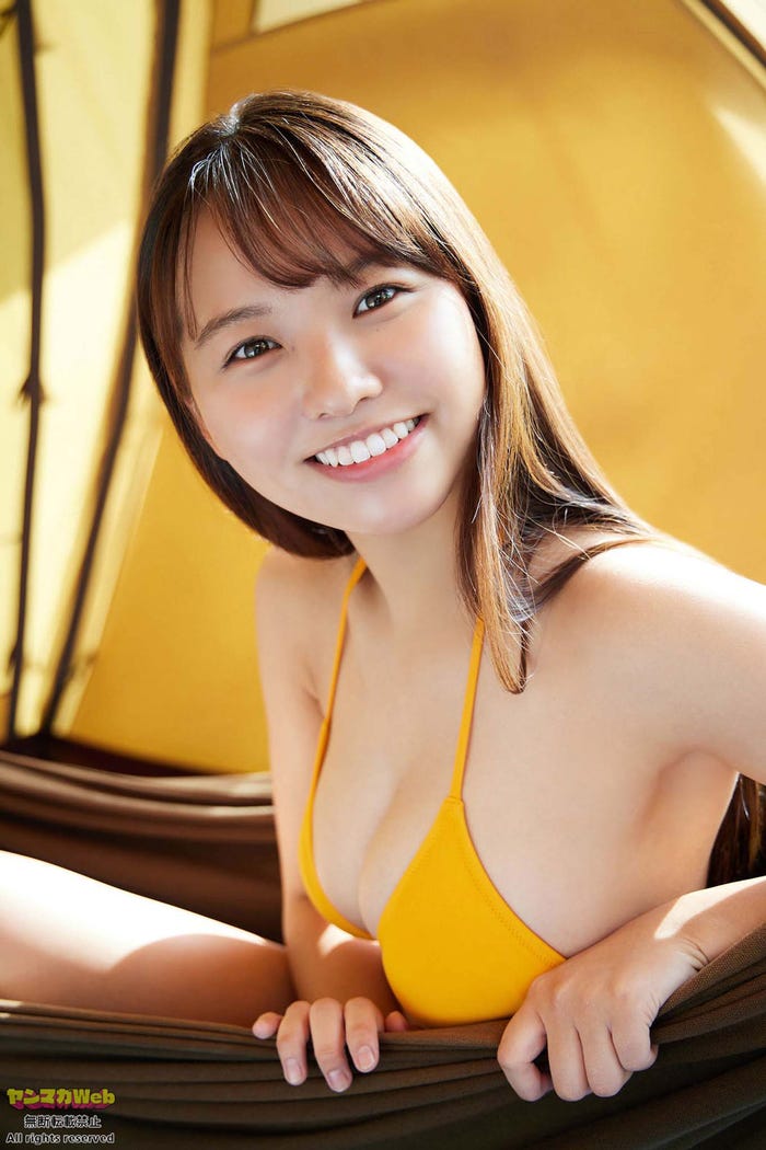 本郷柚巴(C)Takeo Dec./ヤンマガWeb