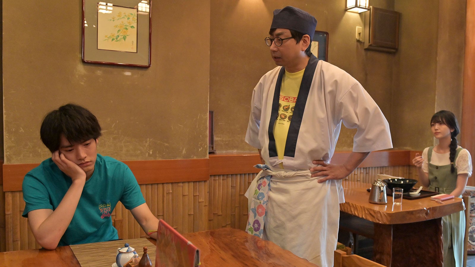 （左から）赤楚衛二、おいでやす小田、久保史緒里（C）TBSスパークル／TBS