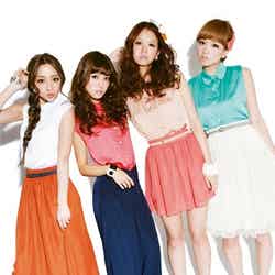 JJ専属ブロガーモデル（左から）三井智雅、大口智恵美、田中美彩、筆岡裕子