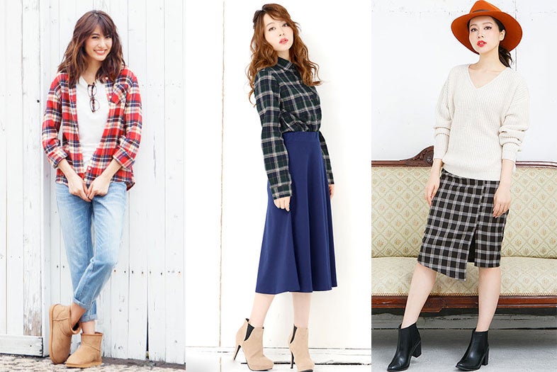 この秋取り入れたい「チェック」アイテムは“大きめ”デザインが旬！