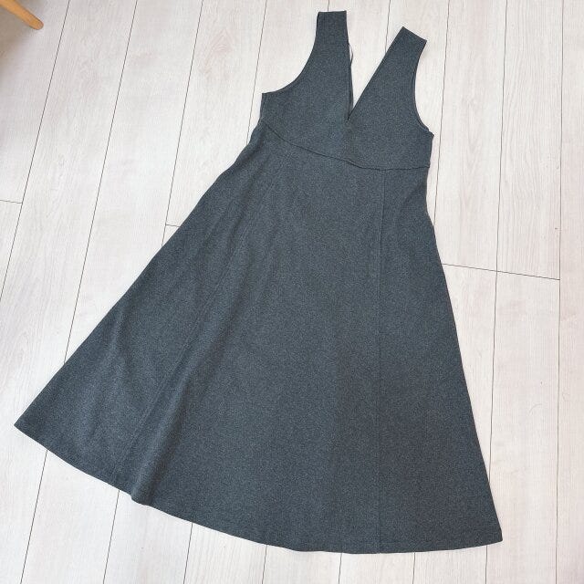 ユニクロ ジャンパースカート ユニクロ ジャンパースカート グレー