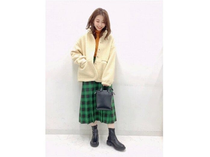 秋冬コーデを明るくしてくれるチェック柄　出典：StyleHint