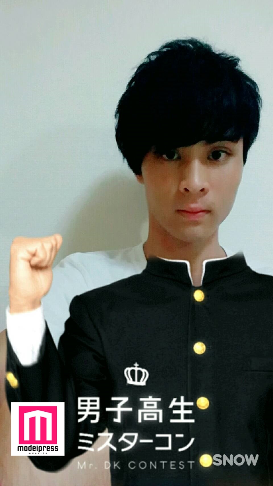 「サイト投票数」2位：林紘夢　
「男子高生ミスターコン2016」中国・四国地方予選／ファイナリスト発表