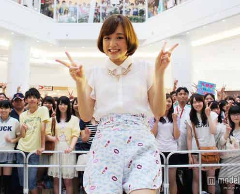 「カノ嘘」ヒロイン大原櫻子、フリーライブに2000人のファンが殺到