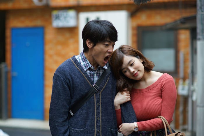 大東駿介、筧美和子「フリンジマン ~愛人の作り方教えます~」第3話より(画像提供:テレビ東京)