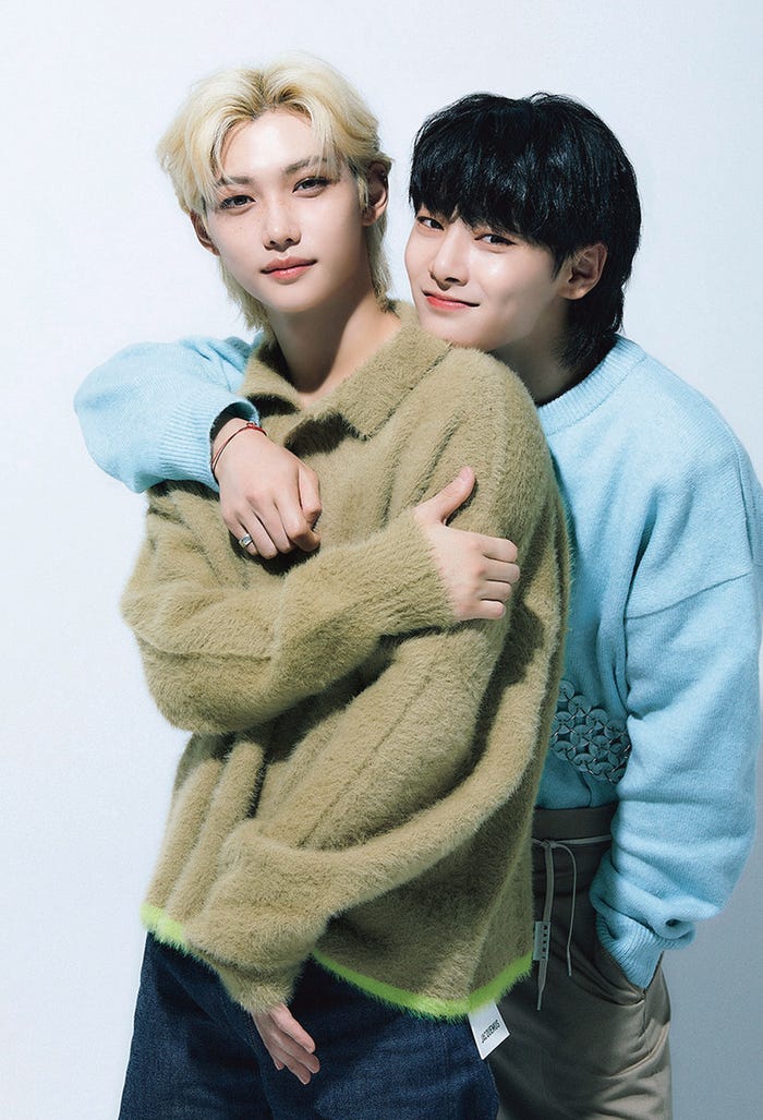 Stray Kids/「CanCam」12月号より(画像提供:小学館)