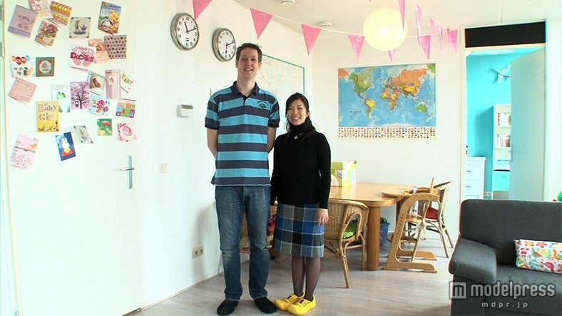 「世界の日本人妻は見た」オランダの日本人妻・幸子さんとその夫・ヴィンセントさん／画像提供：毎日放送
