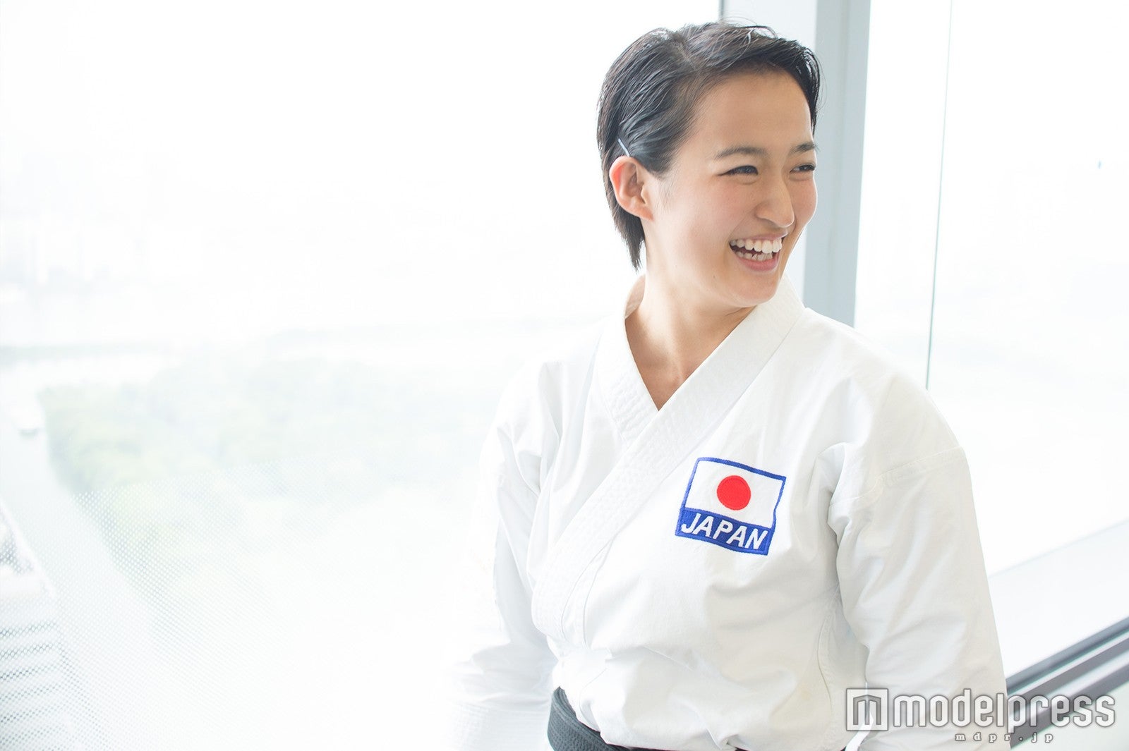 演武の時とは違う印象の清水選手（C）モデルプレス