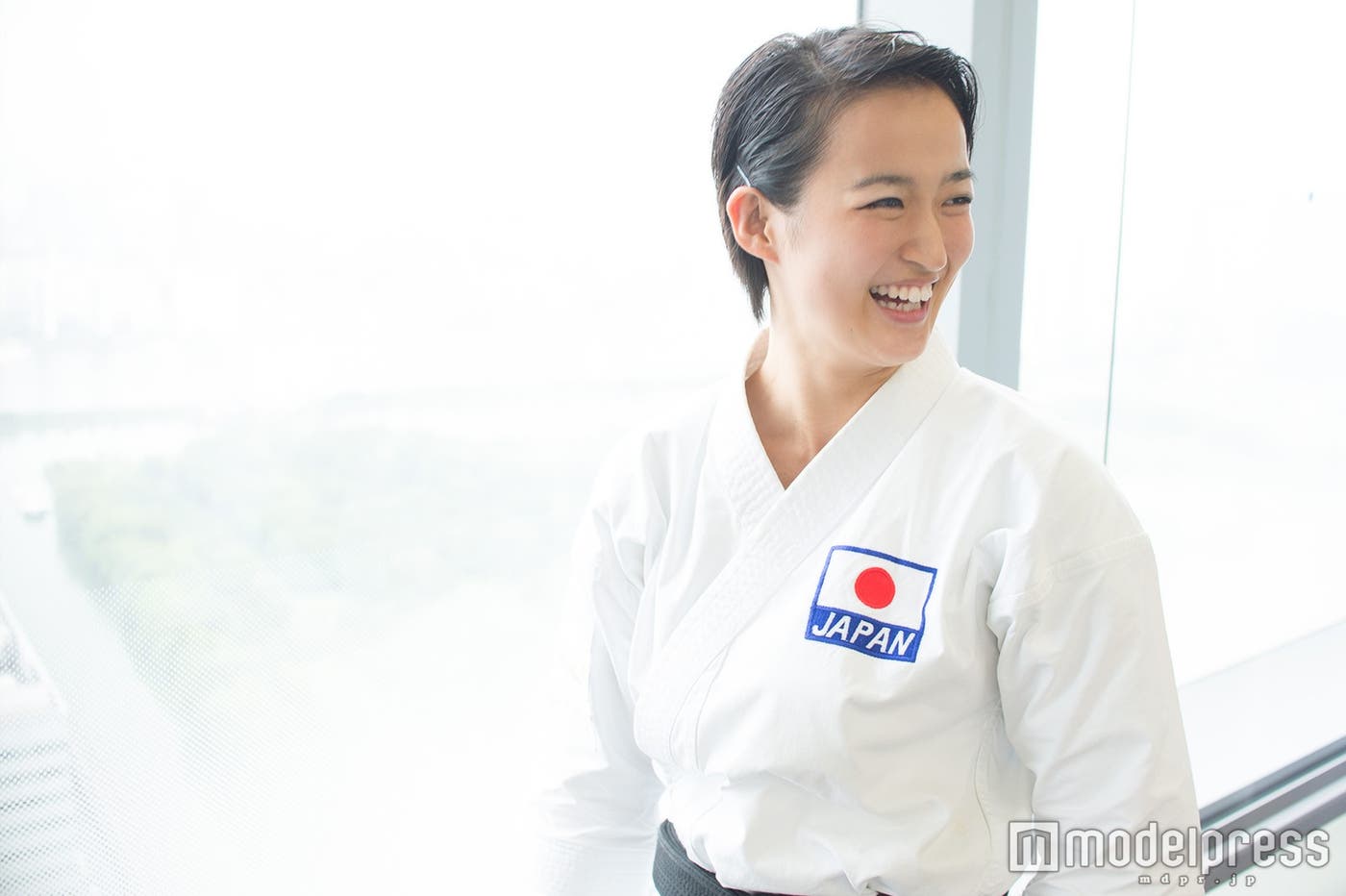 演武の時とは違う印象の清水選手(C)モデルプレス