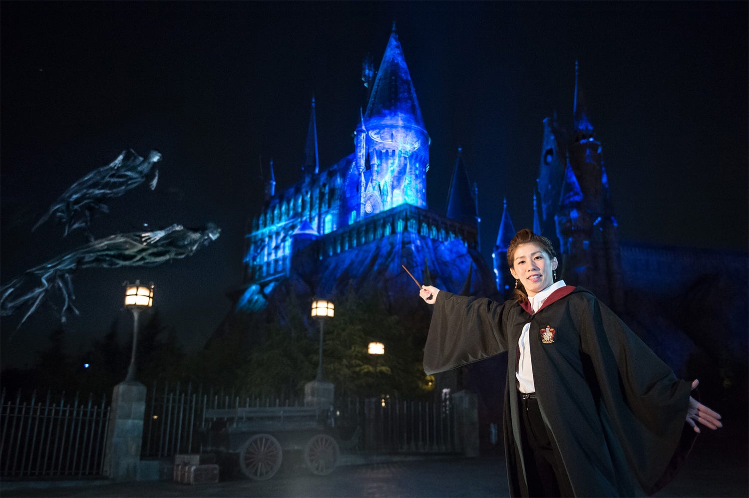 USJ、ハリポタ新ナイトショー初お披露目 壮大な魔法体験に「ただ幸せ」「まさに世界最高」ファン大興奮