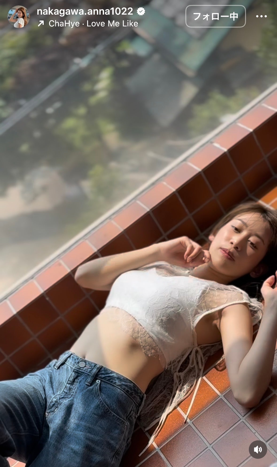 中川安奈Instagramより