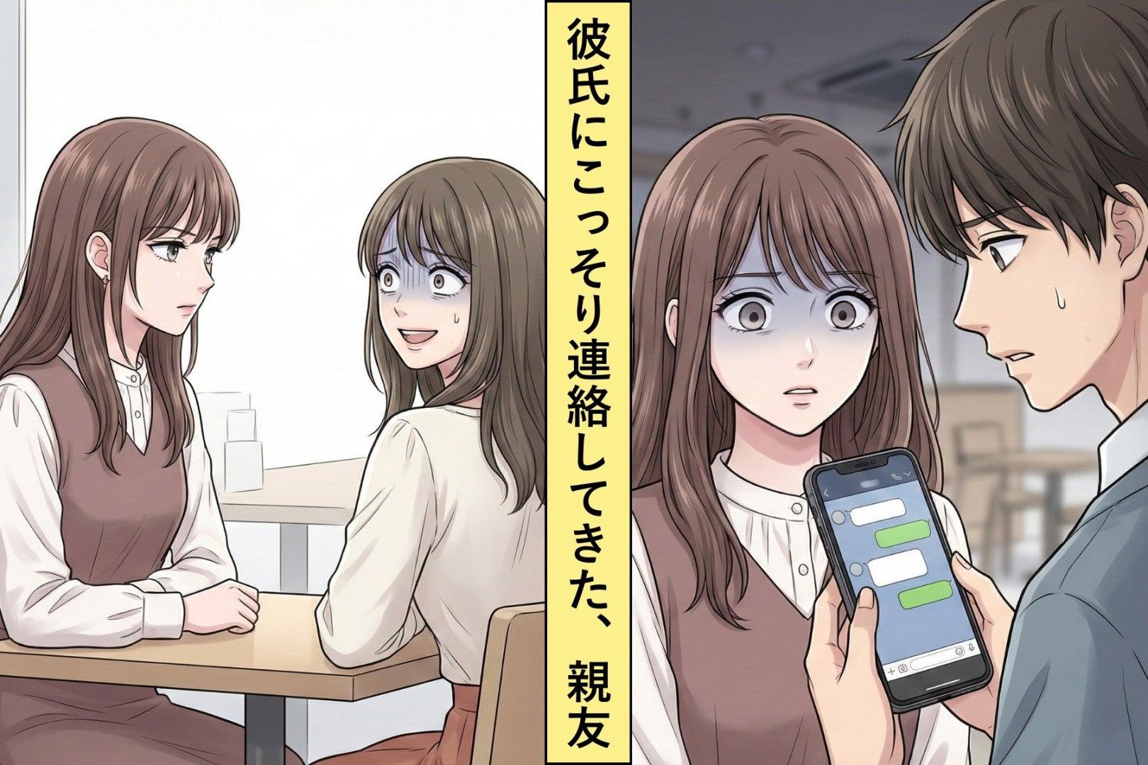 「２人を応援してるよ」と声をかけてくれた友人が、私の彼氏を奪おうと画策→数日後迎えた友人の哀れな末路