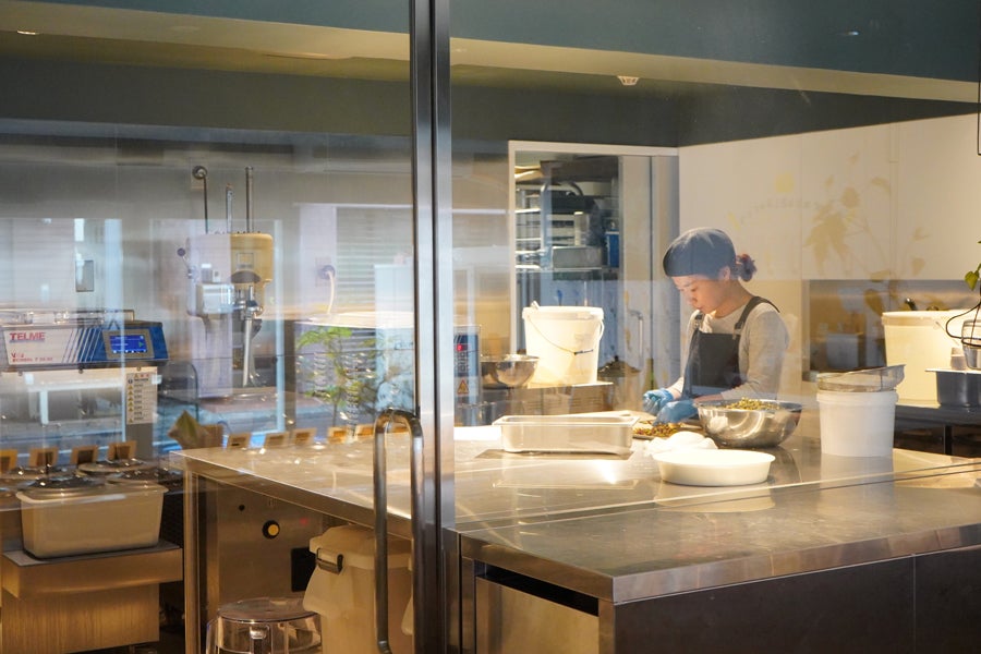 シンチェリータ オープンキッチン