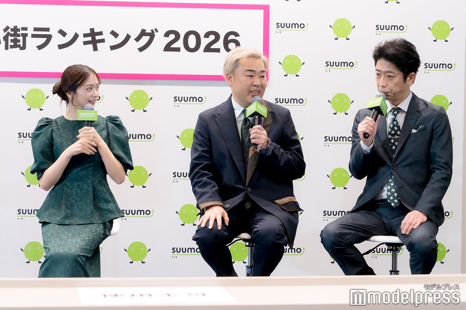 森香澄、岩尾望、後藤輝基（C）モデルプレス