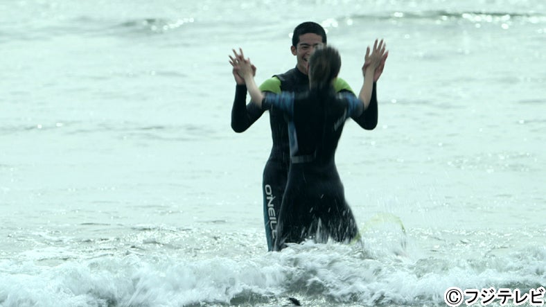 菅谷哲也、永谷真絵／「テラスハウス」10月21日放送回より