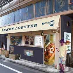 LUKE’S 渋谷Park Street店 外観パース／画像提供：ベイクルーズ