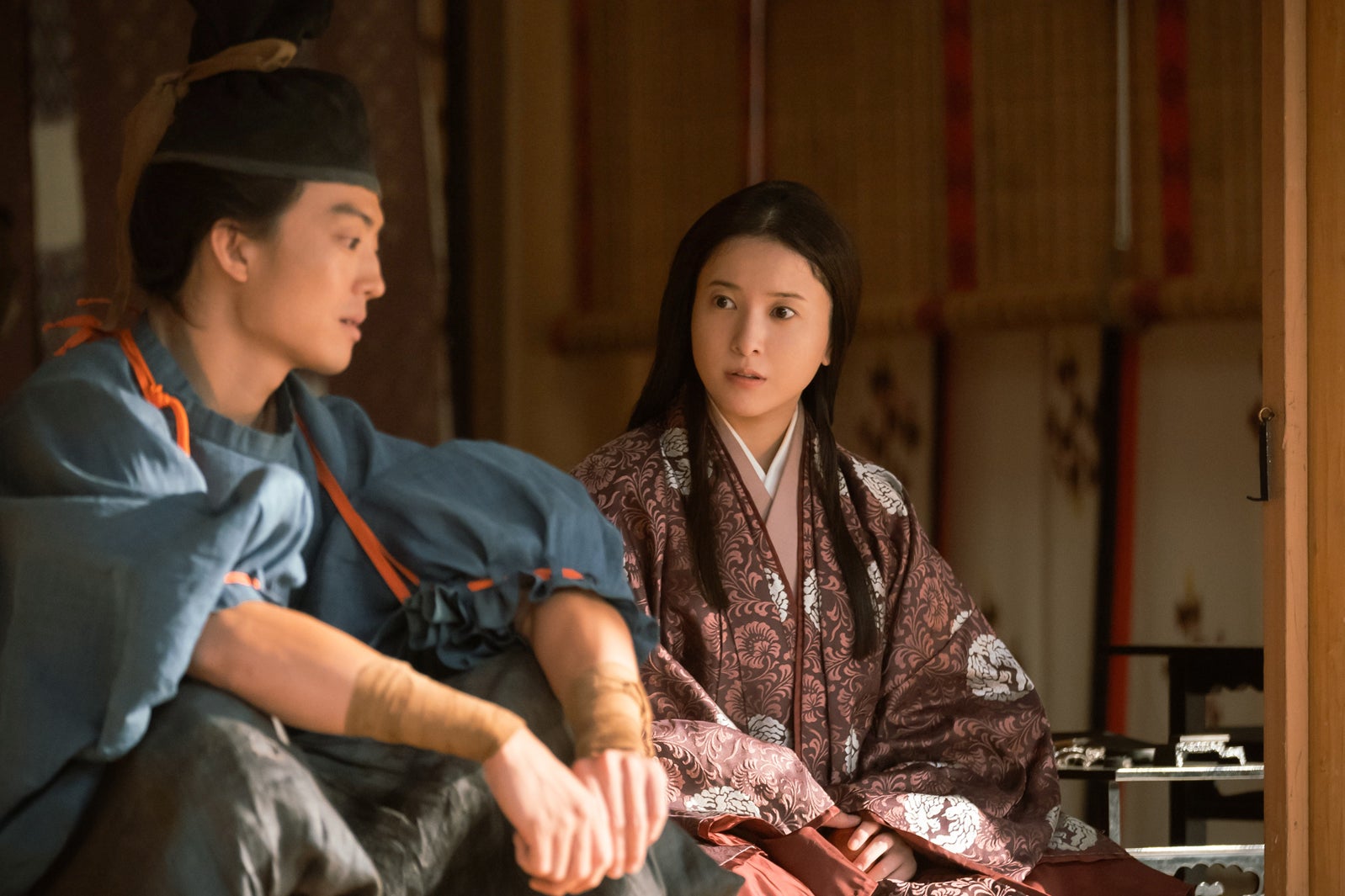 伊藤健太郎、吉高由里子「光る君へ」第47話（C）NHK