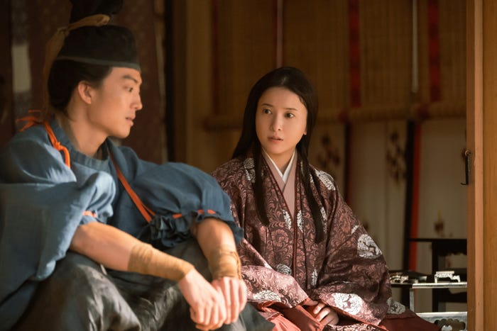 伊藤健太郎、吉高由里子「光る君へ」第47話(C)NHK