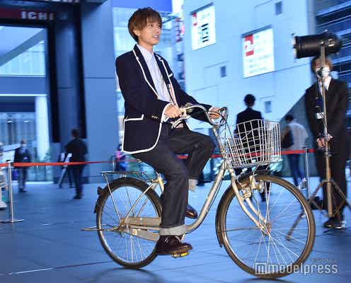 King & Prince永瀬廉、ママチャリで秋葉原に降臨 伊藤健太郎・橋本環奈ら豪華集結<弱虫ペダル>