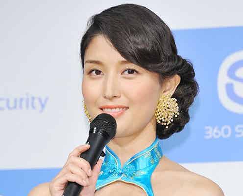 橋本マナミ、胸元SEXYなチャイナドレスで悩殺「チラリズムがすごく好き」