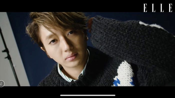 Nissy(C)ELLE DIGITAL Movie YU NAKAJIMA