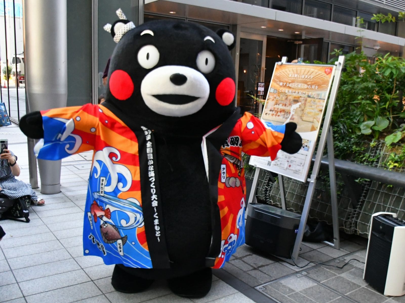 熊本もしっかりPR!=8月8日、東京都中央区