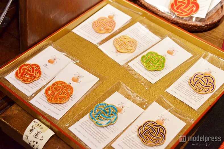 水引の箸置き／画像提供：くるみや