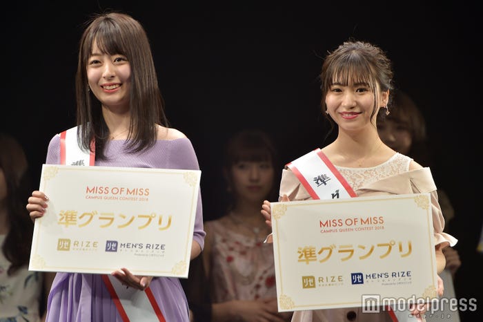 横浜市立大学・兼田日向子さん、日本大学・福地礼奈さん (C)モデルプレス