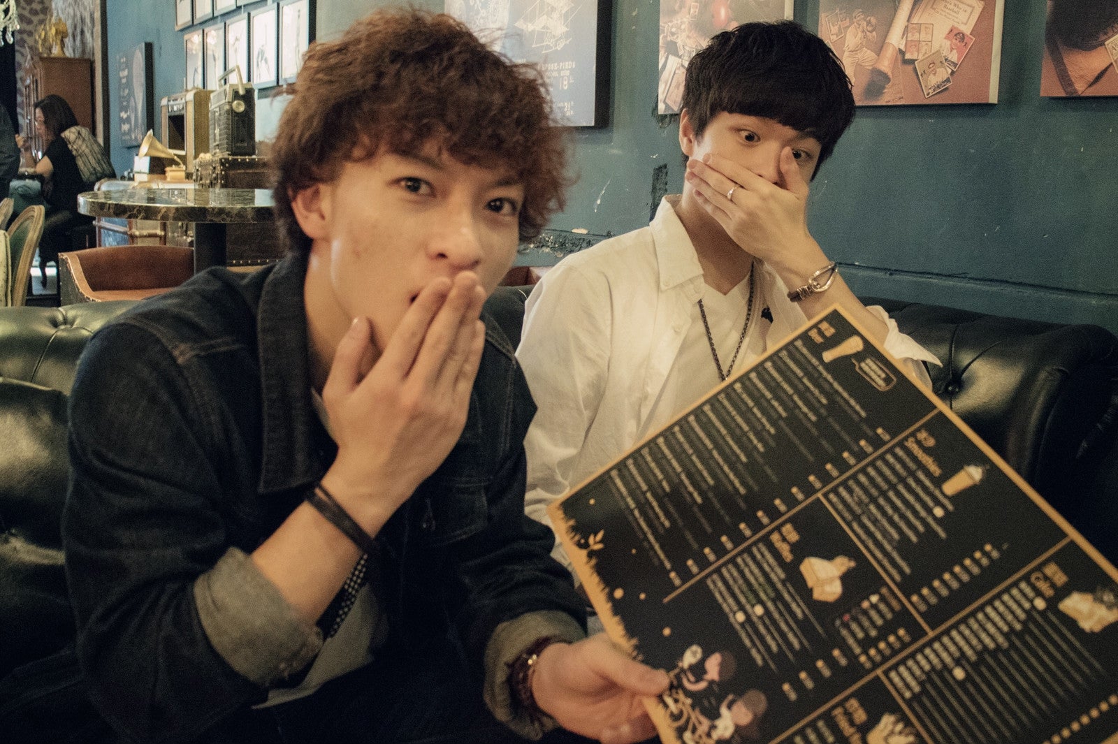 コーヒーは各種50TWD～とお手頃、コーヒーと一緒に注文すると軽食が20TWD引き／画像提供：所属事務所