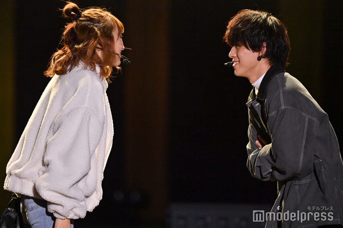 長谷川美月(みちゅ)、りゅうと(chocoくん) (C)モデルプレス