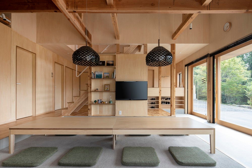 和歌山・熊野古道に宿泊施設「SEN．RETREAT TAKAHARA」木の