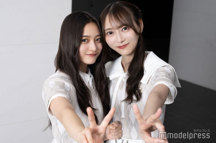 同じ日にモデルプレスの取材に応じた井上和・弓木奈於 ※弓木のインタビュー記事は別ページに掲載中(C)モデルプレス