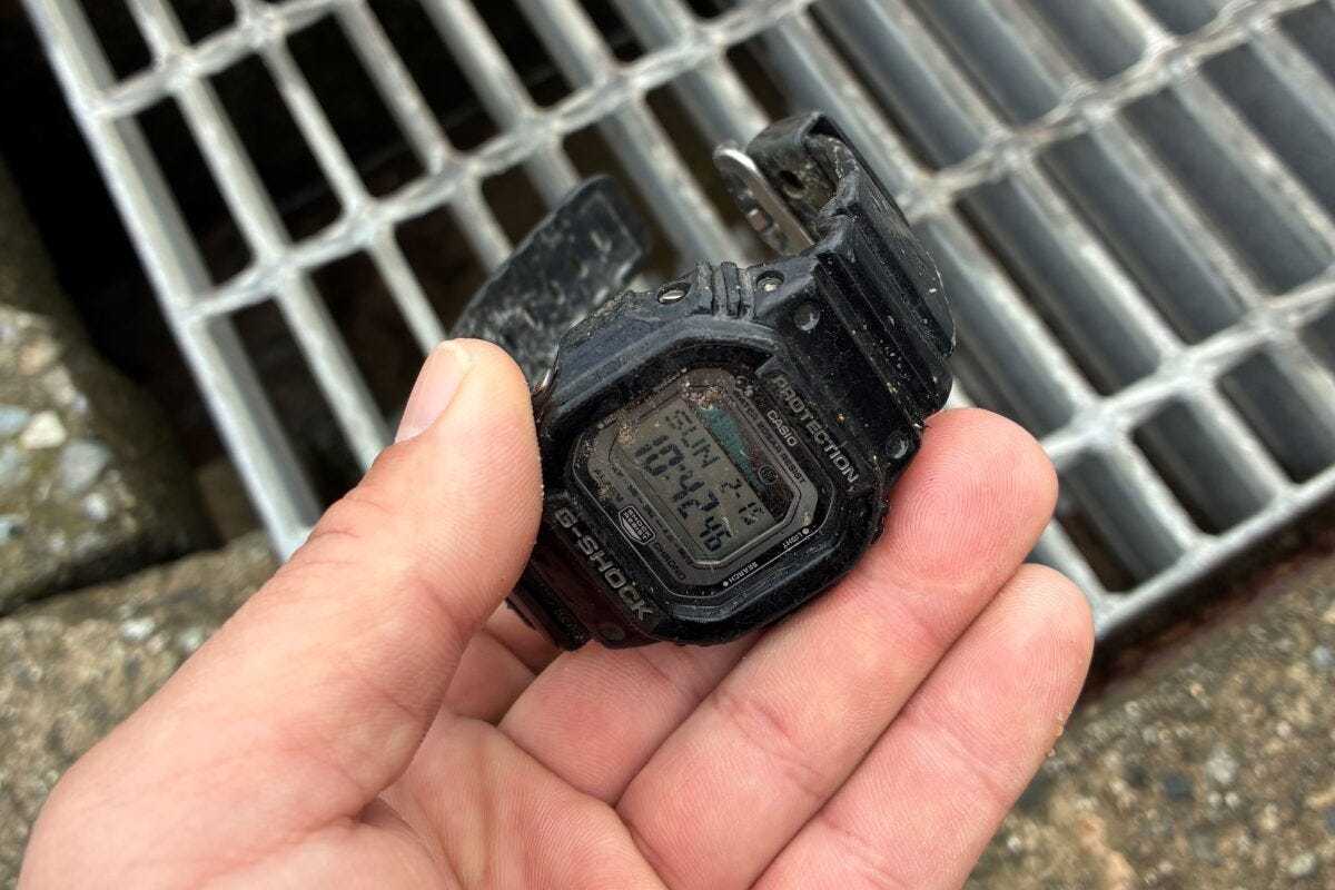 発見したG-SHOCK