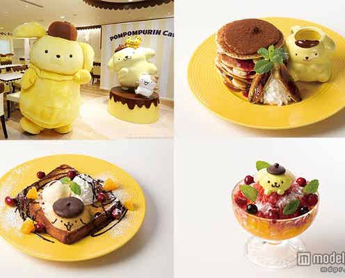 ポムポムプリンカフェ関西初上陸、可愛すぎるメニューに癒やされる