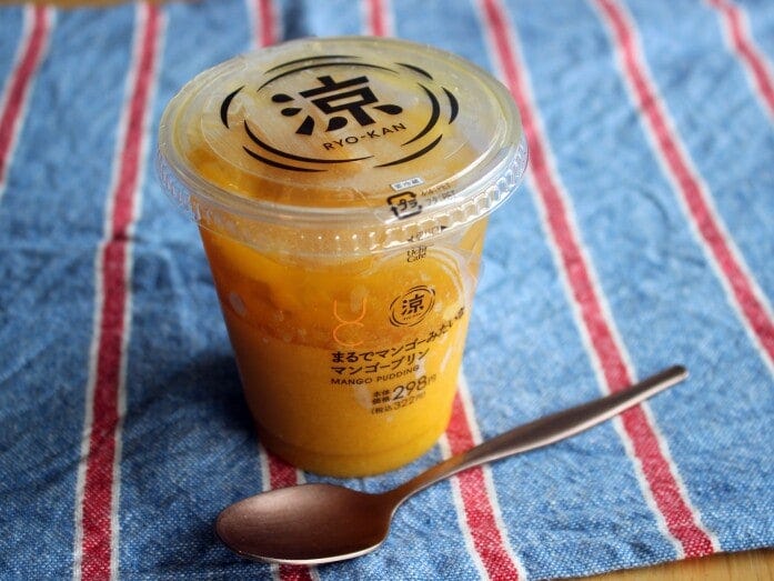 蓋の「涼」のロゴがかわいい！ローソンの「涼感スイーツ」