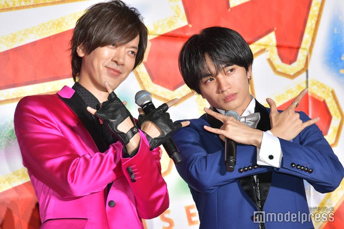 DAIGO&中島健人、息ピッタリ!“嬉しうぃっしゅ”(C)モデルプレス