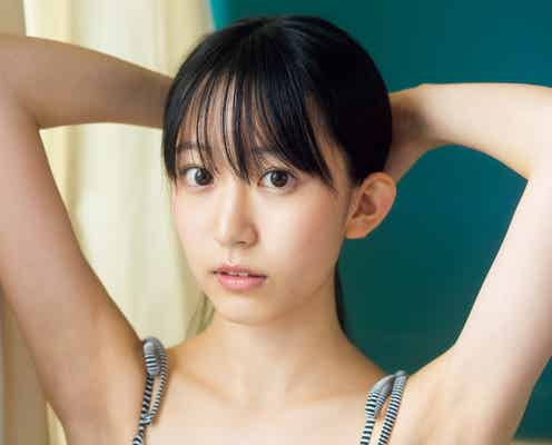 全国模試1位の正統派女子高生・齋れいな、初水着披露