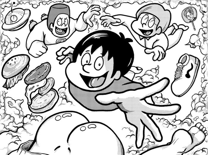 中丸雄一連載マンガ「山田君のざわめく時間」(画像提供:講談社)