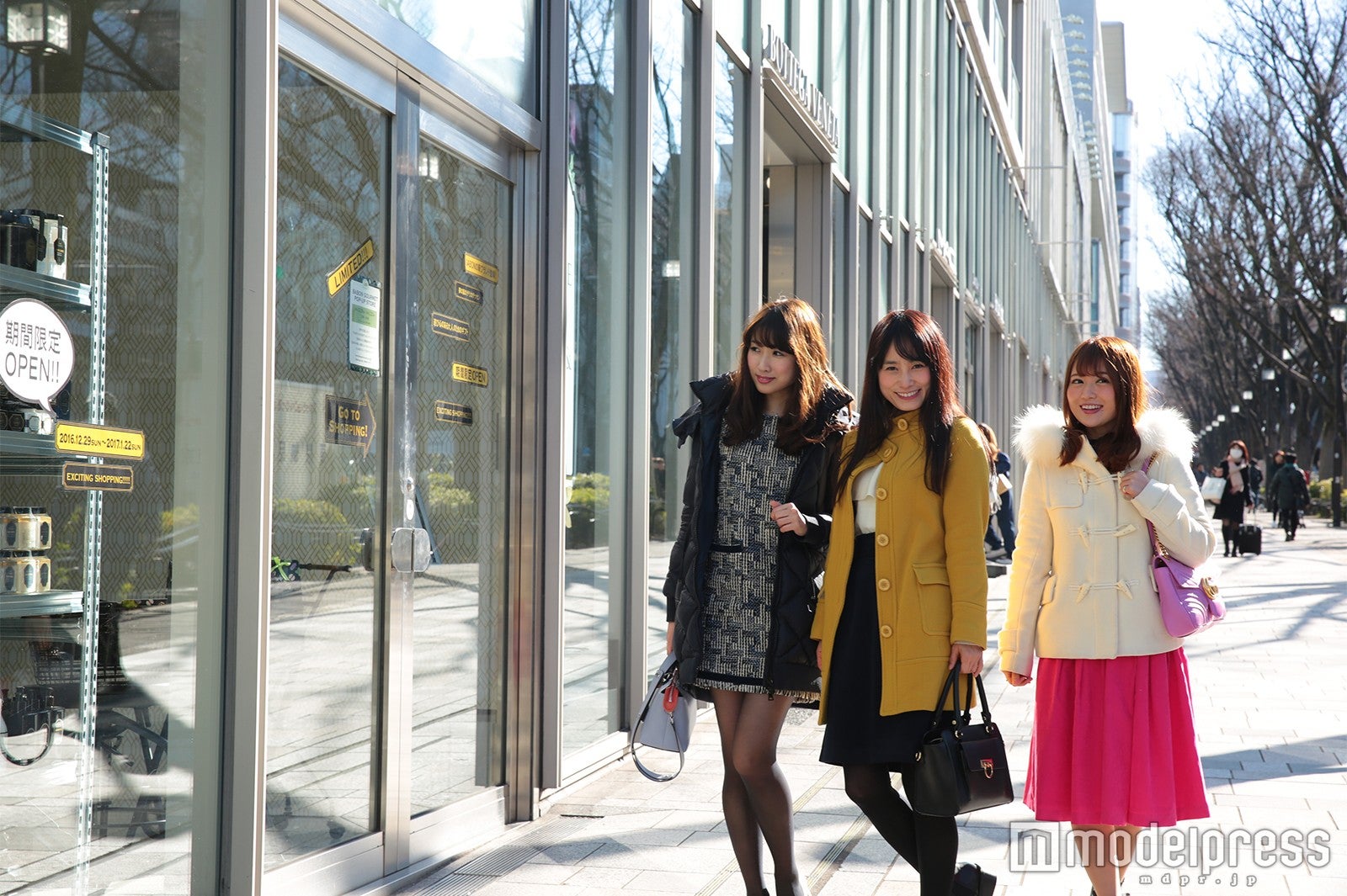 わくわくする東京と出会える“タラレバ女子旅”へ／モデル：森下まい、野村日香理、越馬千春（C）モデルプレス