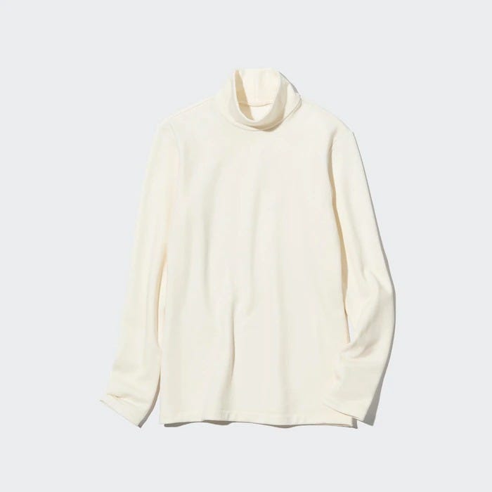 ユニクロ　uniqlo　レディース　おすすめ　オススメ　2023　冬　ヒートテック　インナー　超極暖　ハイネック　ハイネックT　レイヤード　ヒートテックウルトラウォームハイネックT