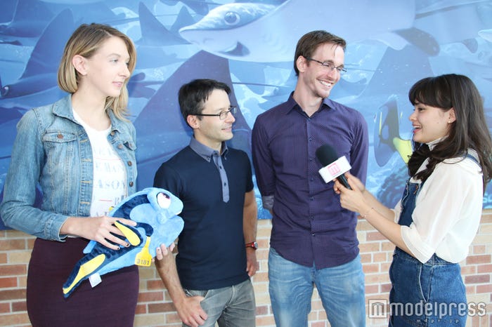 サラ・サンプソン氏、マーカス・クランツラー氏、ティム・スペルツ氏、Amy(C)モデルプレス