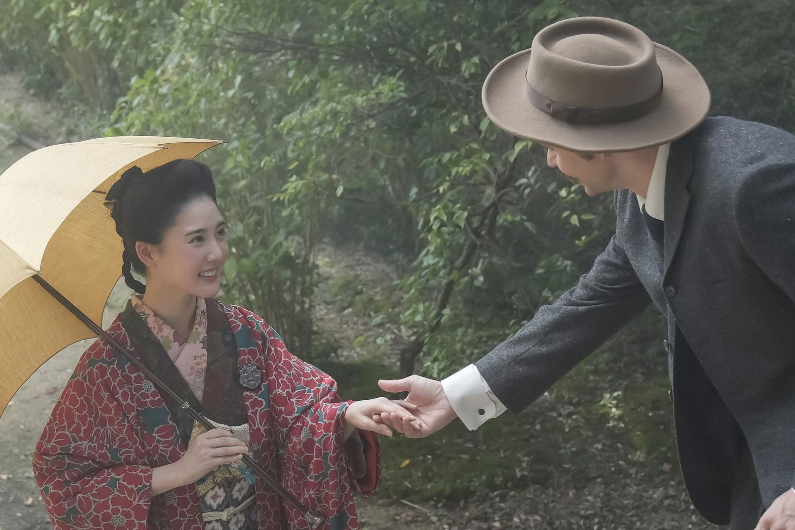 【ばけばけ 第41話あらすじ】ヘブン、知事の娘・リヨ（北香那）と出会う