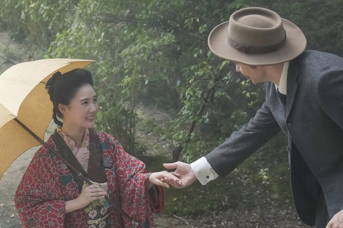 北香那、トミー・バストウ「ばけばけ」第41話(C)NHK