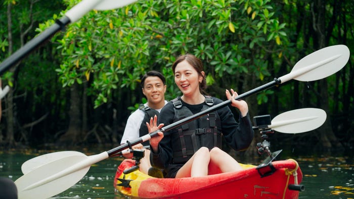 ミク、イッセイ『ラブ トランジット』シーズン3第7話(C)2025 Amazon Content Services LLC or its Affiliates.