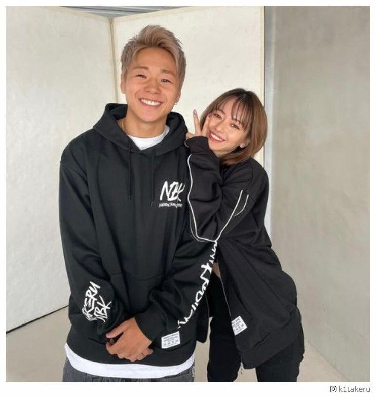 武尊、同じ中学出身・山本舞香との密着2ショット投稿「最強の学校」「仲良さそう」の声