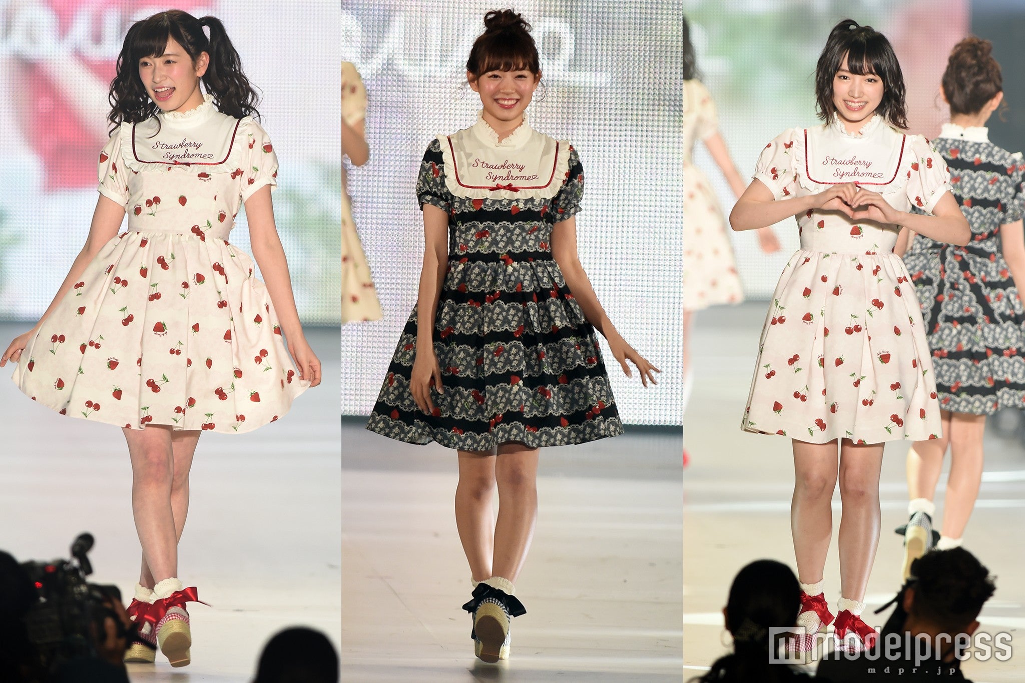 NMB48渡辺美優紀・吉田朱里・太田夢莉、堂々ランウェイで女子歓声＜関コレ2016S／S＞