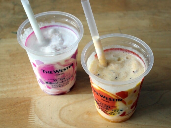 ピーチとマンゴー、どちらも甲乙つけがたいおいしさ！