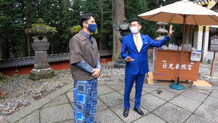 満島真之介、木下レオン (C)フジテレビ