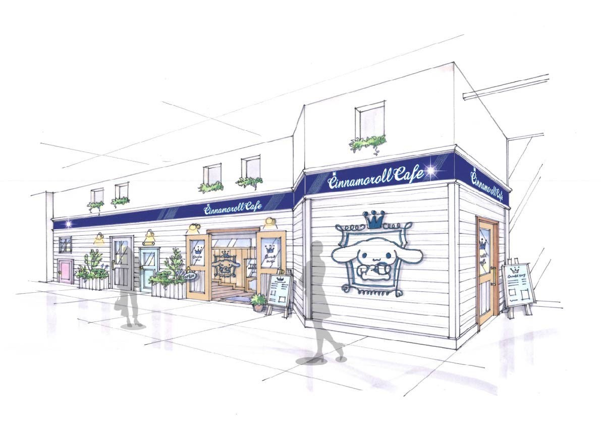 Cinnamoroll Cafe 新宿店※イメージ
