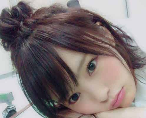 NMB48山本彩「初めてやった」最旬ヘアアレンジ“Hun”が新鮮で可愛い